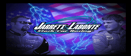 Jarrett & Labonte Stock Car Racing Title Screen